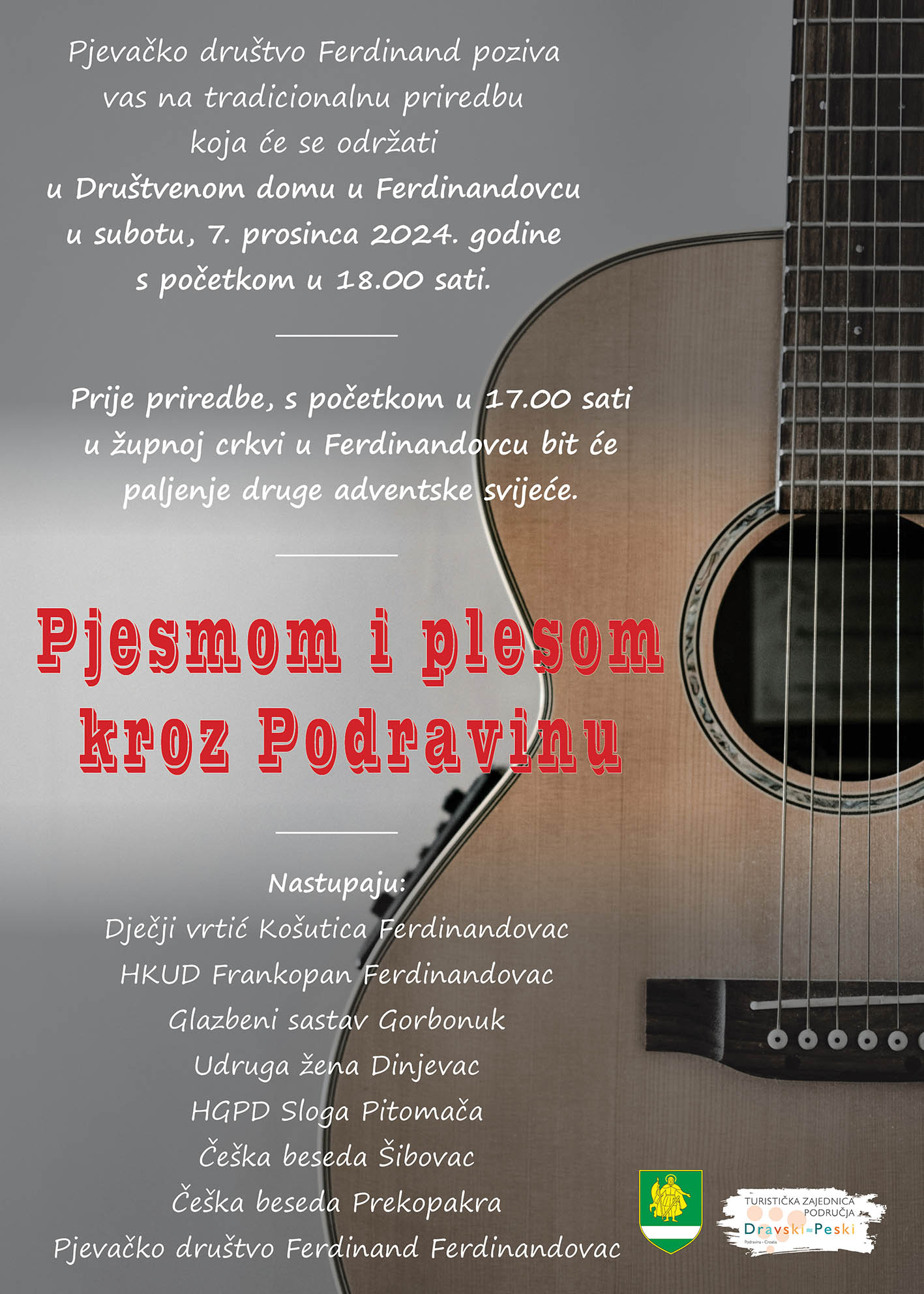 Pjesmom i plesom kroz Podravinu