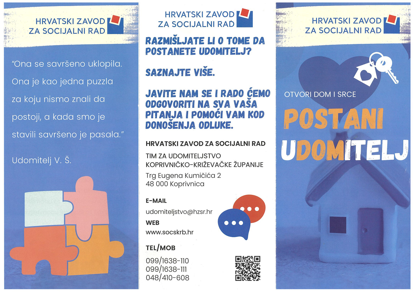 postani udomitelj letak